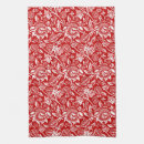 Suche nach dunkelrot geschirr tücher Rot und weiß