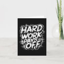 Suche nach harte arbeit karten Stil