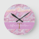 Suche nach pink wanduhren Monogrammed