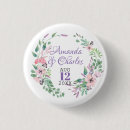 Suche nach lila hochzeit buttons Aquarell