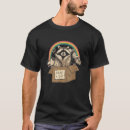 Suche nach waschbären tshirts Katze