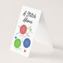 Suche nach liebe zum strick visitenkarten Handgefertigt