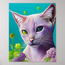 Suche nach grüne mit augen katze poster Kitty