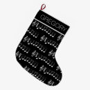 Suche nach musik weihnachts strümpfe Schwarz weiß