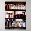 Suche nach chemikalien poster Wissenschaft