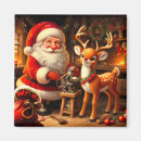Suche nach niedlicher weihnachtsmann magnete Vintag