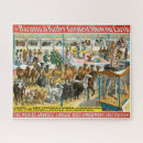 Suche nach vintager zirkus puzzle Chromolithographie