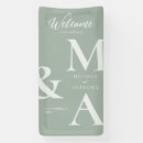 Suche nach monogramm banner Typografie