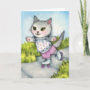 Suche nach katzenkunst karten Niedlich