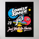 Suche nach astronauten poster Kosmos