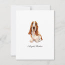 Suche nach basset hound karten Süß