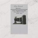 Suche nach filmkamera visitenkarten Vintag