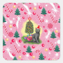 Suche nach weihnachtskatzen aufkleber Rosa