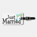 Suche nach just married gepäckanhänger Bräutigam