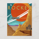 Suche nach rakete postkarten Retro