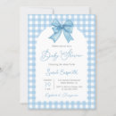 Suche nach blauer gingham einladungen Für sie