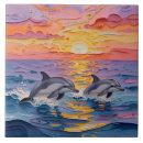 Suche nach delfin fliesen Ozean