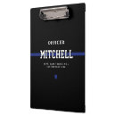 Suche nach polizei klemmbrett Dünne blaue linie