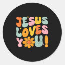 Suche nach jesus liebt dich aufkleber Gott