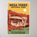 Suche nach mesa verde poster Retro
