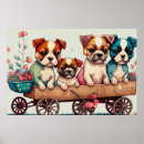 Suche nach bunte hunde poster Welpen