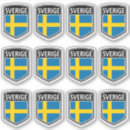 Suche nach sverige aufkleber Flagge