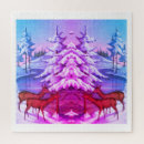 Suche nach hirsch puzzle Winter