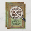 Suche nach escape einladungen Party