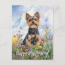 Suche nach yorkshire terrier postkarten Aquarell