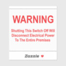 Suche nach bauunternehmen aufkleber Elektriker