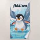 Suche nach pinguin strand tuch Wasser