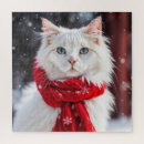 Suche nach weiße katze puzzle Niedlich