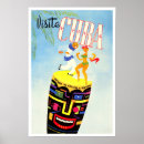 Suche nach vintages kuba poster Reise