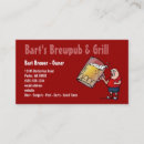 Suche nach bier bar visitenkarten Taverne