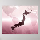 Suche nach karte von japan poster Fotografie