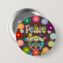 Suche nach hippie friedenszeichen buttons Retro