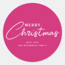 Suche nach rosa weihnachten aufkleber Schick