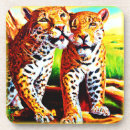 Suche nach jaguar untersetzer Tierwelt