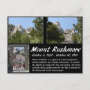 Suche nach der mount rushmore postkarten Monument