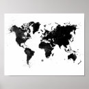 Suche nach weltkarte poster Aquarell