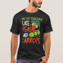 Suche nach erbsen und karotten tshirts Zusammen