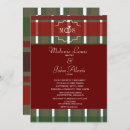 Suche nach tartan wedding einladungen Kariert