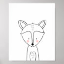 Suche nach fuchs kinderzimmer poster Waldtiere