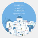 Suche nach santorini aufkleber Griechische insel