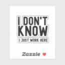 Suche nach lustige arbeit aufkleber Coworker