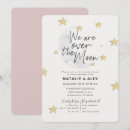 Suche nach mond und sterne einladungen Babydusche