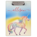 Suche nach regenbogen einhorn klemmbrett Magisch