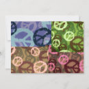 Suche nach friedenszeichen einladungen Vintag