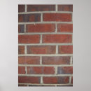 Suche nach bricks poster Red