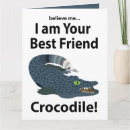 Suche nach lustiger alligator karten Krokodil